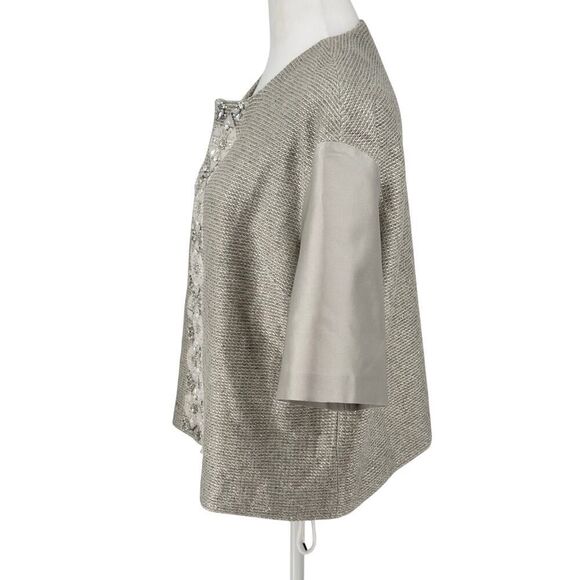 STUNNING NWT St. John Hand Beaded Luxury Jacket Sz 14 - A True Investment Piece! - Picture 3 of 12